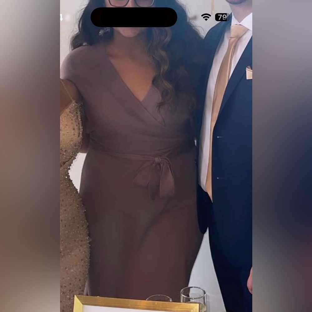 Sweater Wrap Dress - Picture 6 of 6